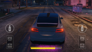 Herunterladen Model X Tesla Car Parking Game Simulatoren für Android Bildschirmfoto 2