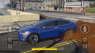 Herunterladen Model X Tesla Car Parking Game Simulatoren für Android Bildschirmfoto 5