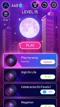 Herunterladen Beat Jumper: EDM up Musik für Android Bildschirmfoto 5