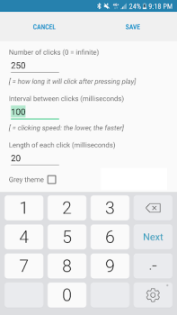 Herunterladen Automatic Tapping—Auto Clicker Werkzeuge für Android Bildschirmfoto 3