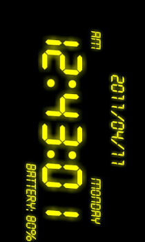Herunterladen Akku Clock β Werkzeuge für Android Bildschirmfoto 4