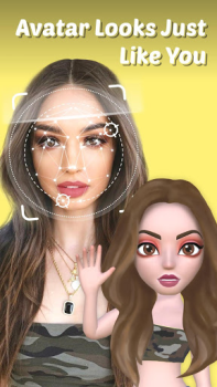 Herunterladen BOO 3D Avatar Soziales für Android Bildschirmfoto 2
