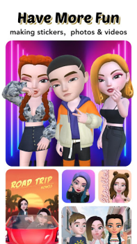 Herunterladen BOO 3D Avatar Soziales für Android Bildschirmfoto 6