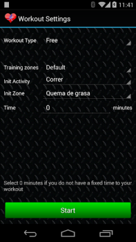 Herunterladen Cardio Training Gesundheit & Fitness für Android Bildschirmfoto 2
