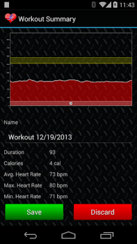 Herunterladen Cardio Training Gesundheit & Fitness für Android Bildschirmfoto 5