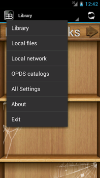 Herunterladen EBookDroid - PDF & DJVU Reader Arbeit für Android Bildschirmfoto 2