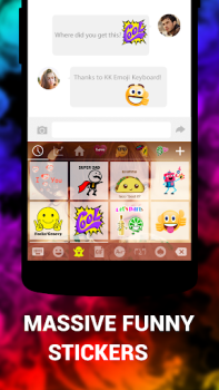 Herunterladen Keyboard - Emoji, Emoticons Arbeit für Android Bildschirmfoto 4