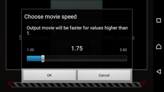 Herunterladen Fast Motion Video FX Video-Player und -Editoren für Android Bildschirmfoto 4