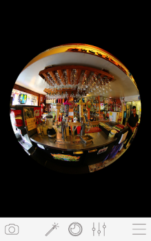 Herunterladen Fisheye Foto für Android Bildschirmfoto 5