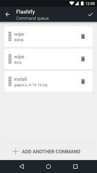 Herunterladen Flashify (for root users) Werkzeuge für Android Bildschirmfoto 5