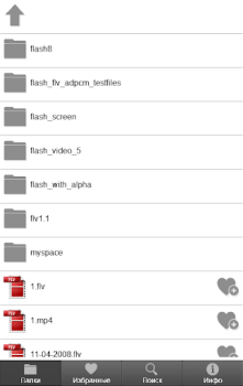 Herunterladen FLV HD MP4 Video Player Video-Player und -Editoren für Android