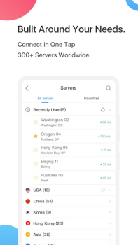 Herunterladen FlyVPN - Secure & Fast VPN Werkzeuge für Android Bildschirmfoto 3