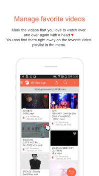 Herunterladen GOM Player Video-Player und -Editoren für Android Bildschirmfoto 2