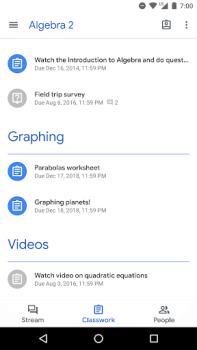 Herunterladen Google Classroom Bildung für Android Bildschirmfoto 2