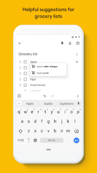 Herunterladen Google Notizen Arbeit für Android Bildschirmfoto 4