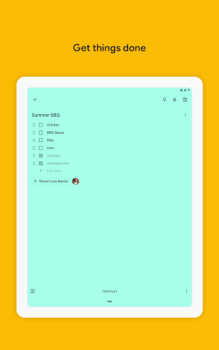 Herunterladen Google Notizen Arbeit für Android Bildschirmfoto 7