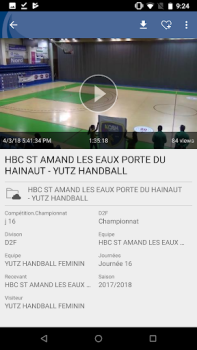 Herunterladen HandTV Video-Player und -Editoren für Android Bildschirmfoto 2