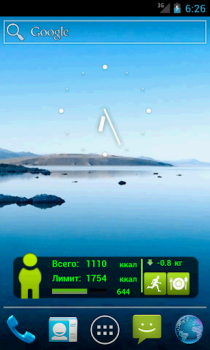 Herunterladen Счетчик калорий - Lite Gesundheit & Fitness für Android Bildschirmfoto 7