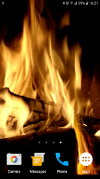 Herunterladen Feuerstelle Live-Hintergründe Personalisierung für Android Bildschirmfoto 7