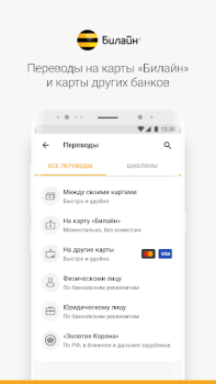 Карта Билайн