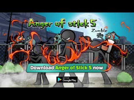 Herunterladen Anger of stick 5 : zombie Aktion für Android