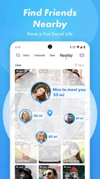 Herunterladen LiveMe Lite Soziales für Android Bildschirmfoto 3