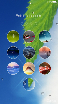 Herunterladen Lock screen(live wallpaper) Werkzeuge für Android Bildschirmfoto 2