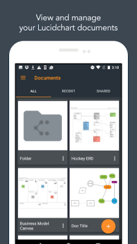 Herunterladen Lucidchart Arbeit für Android Bildschirmfoto 3