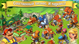 Herunterladen Farm games offline: Village farming games Gelegentlich für Android