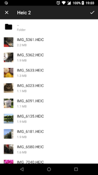 Herunterladen Luma: heic in jpg konvertieren Foto für Android Bildschirmfoto 2