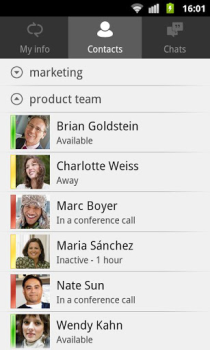 Herunterladen Lync 2010 Wirtschaft für Android Bildschirmfoto 2