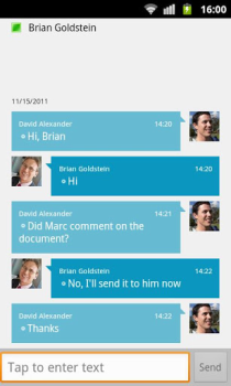 Herunterladen Lync 2010 Wirtschaft für Android Bildschirmfoto 3