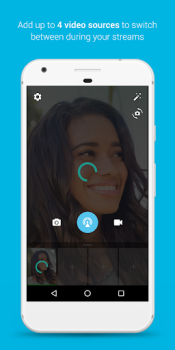 Herunterladen ManyCam - Easy live streaming Unterhaltung für Android Bildschirmfoto 3