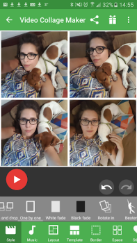 Herunterladen Video-Collagen-App Foto für Android Bildschirmfoto 2