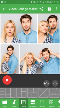 Herunterladen Video-Collagen-App Foto für Android Bildschirmfoto 3