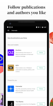 Herunterladen Medium Nachrichten & Magazine für Android Bildschirmfoto 4