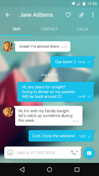 Herunterladen Messages + SMS Kommunikation für Android Bildschirmfoto 2