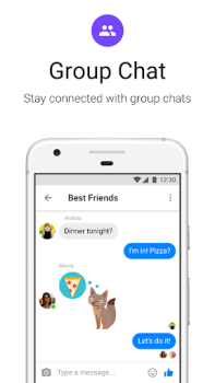 Herunterladen Facebook Messenger Lite Kommunikation für Android Bildschirmfoto 4