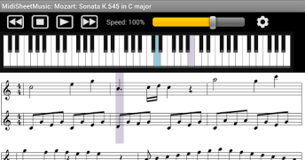 Herunterladen Midi Sheet Music Musik und Audio für Android