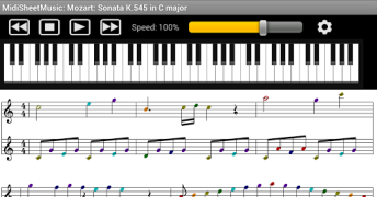 Herunterladen Midi Sheet Music Musik und Audio für Android Bildschirmfoto 3