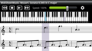 Herunterladen Midi Sheet Music Musik und Audio für Android Bildschirmfoto 5