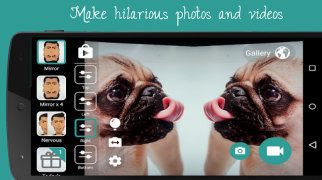 Herunterladen Mirror Selfie Camera + Video Foto für Android Bildschirmfoto 4