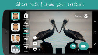 Herunterladen Mirror Selfie Camera + Video Foto für Android Bildschirmfoto 6