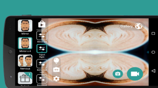 Herunterladen Mirror Selfie Camera + Video Foto für Android Bildschirmfoto 7