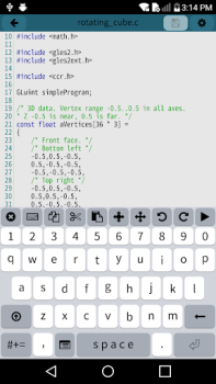 Herunterladen Mobile C [ C/C++ Compiler ] Bildung für Android Bildschirmfoto 2