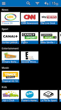 Herunterladen Mobile TV Video-Player und -Editoren für Android Bildschirmfoto 3