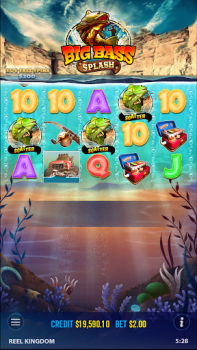 Herunterladen Big Bass Splash - Slot Game Kasino für Android Bildschirmfoto 2