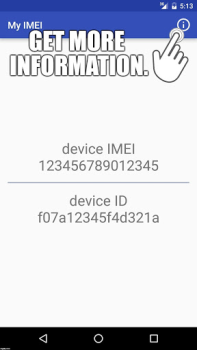 Herunterladen My IMEI Werkzeuge für Android Bildschirmfoto 2