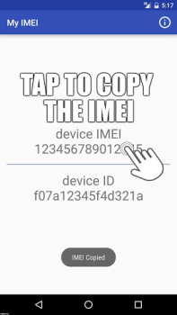 Herunterladen My IMEI Werkzeuge für Android Bildschirmfoto 3