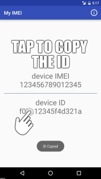 Herunterladen My IMEI Werkzeuge für Android Bildschirmfoto 4